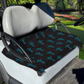 Native Totem Pattern Print Golf Cart Seat Cover