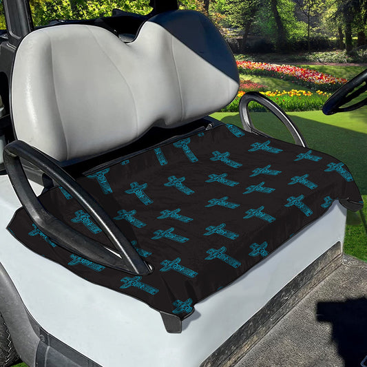 Native Totem Pattern Print Golf Cart Seat Cover