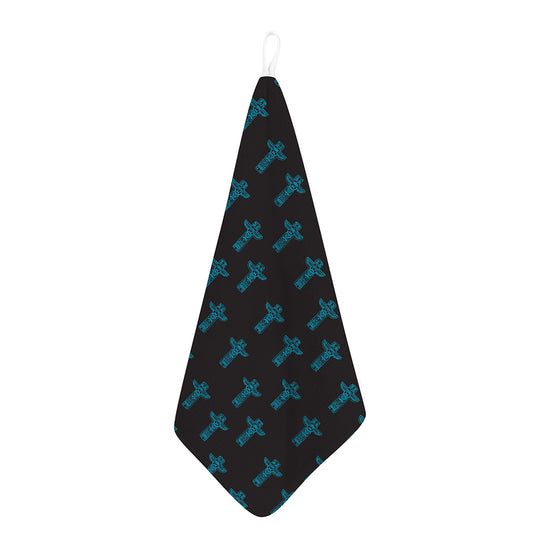 Native Totem Pattern Print Hand Towel