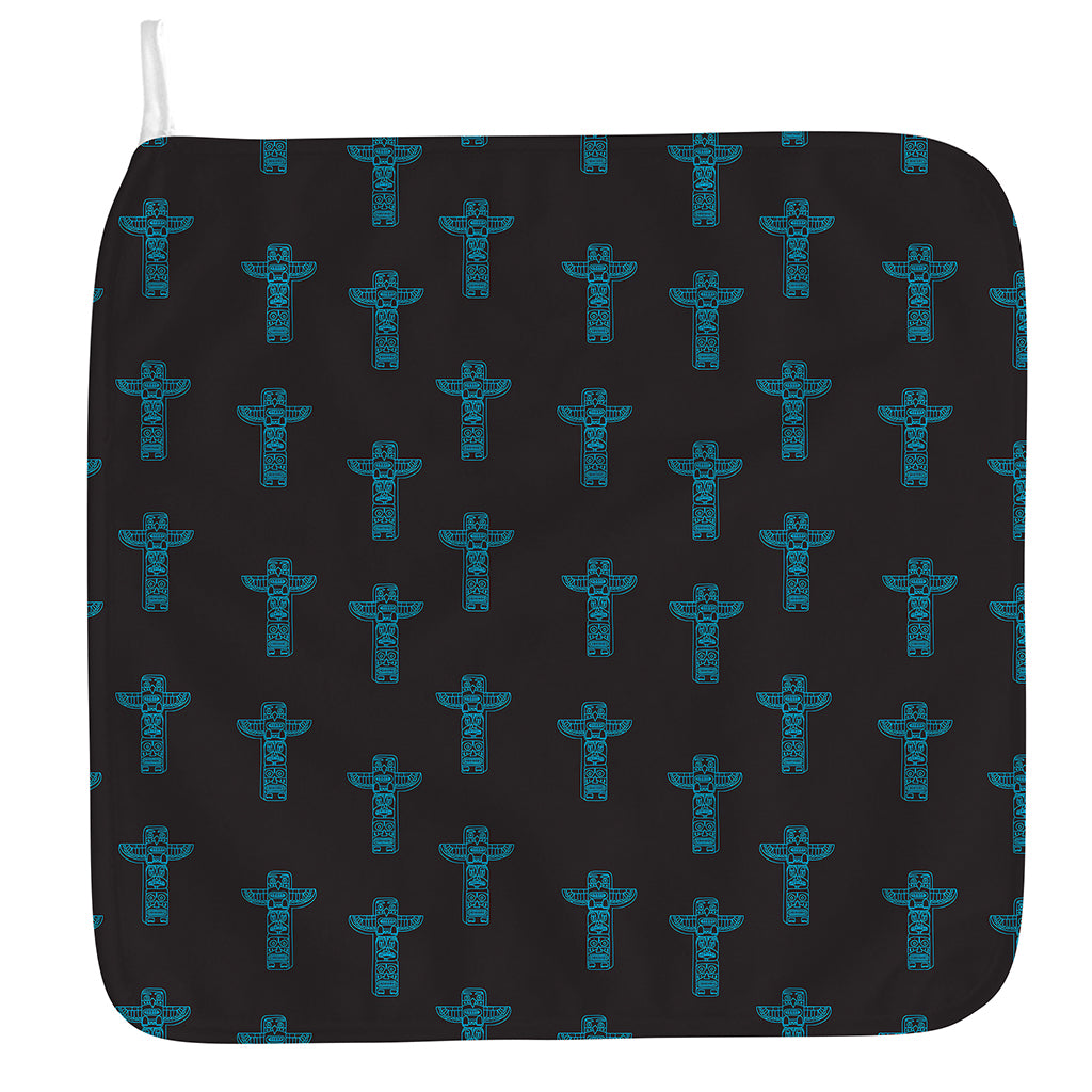 Native Totem Pattern Print Hand Towel