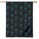 Native Totem Pattern Print House Flag