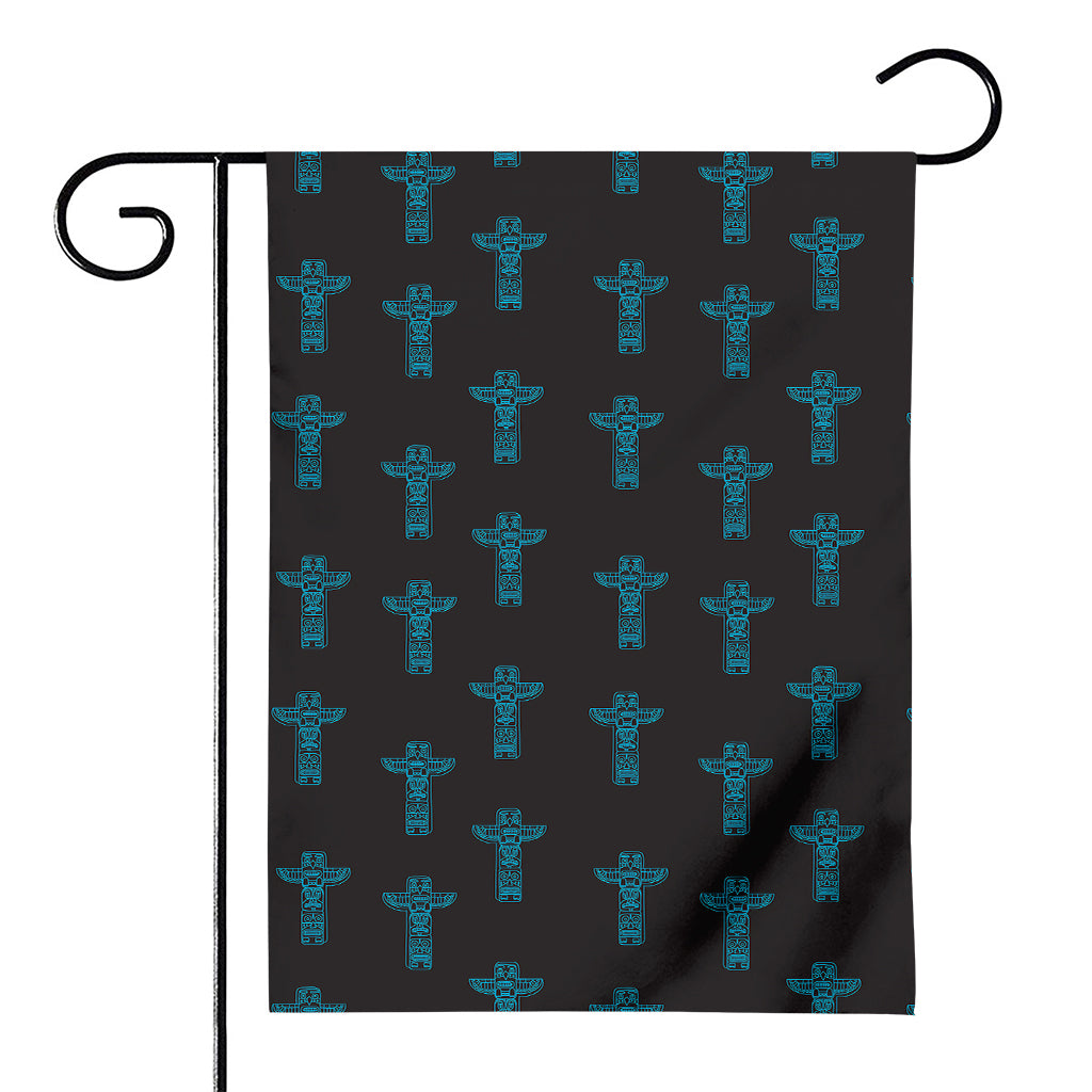 Native Totem Pattern Print House Flag