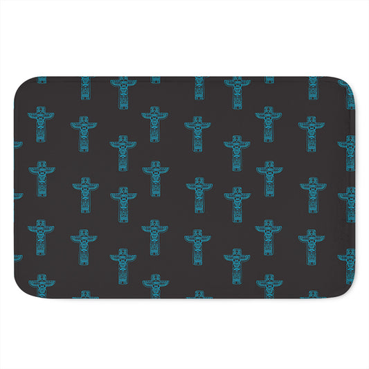 Native Totem Pattern Print Indoor Door Mat