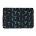 Native Totem Pattern Print Kitchen Mat