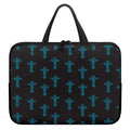 Native Totem Pattern Print Laptop Sleeve With Handle