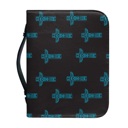 Native Totem Pattern Print Leather Bible Cover