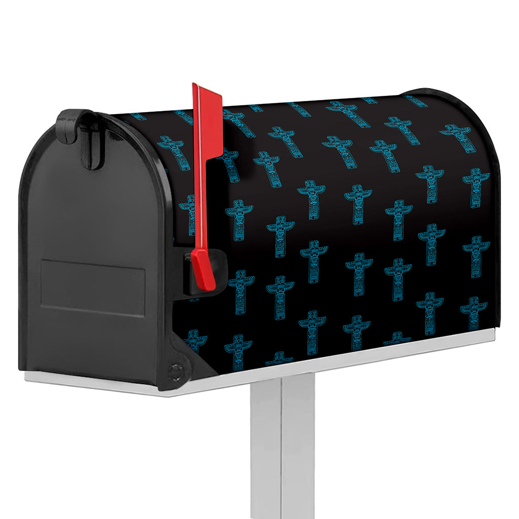 Native Totem Pattern Print Mailbox Cover