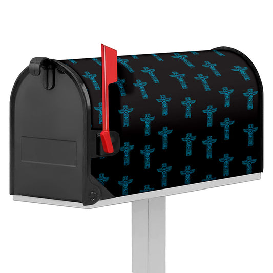 Native Totem Pattern Print Mailbox Cover