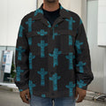 Native Totem Pattern Print Men's Shirt Jacket