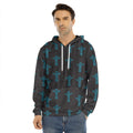 Native Totem Pattern Print Men's Velvet Pullover Hoodie
