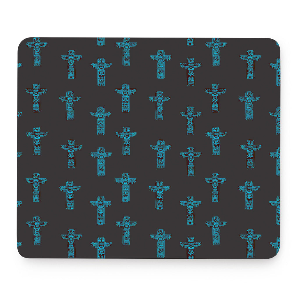 Native Totem Pattern Print Mouse Pad