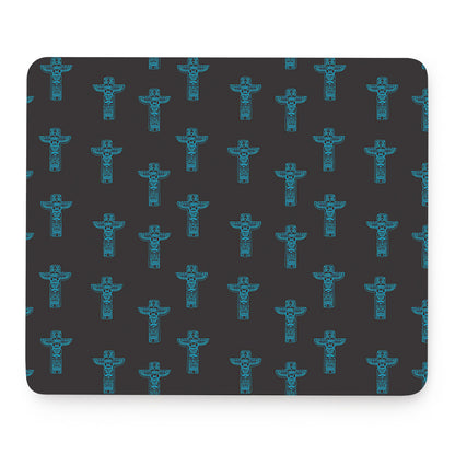 Native Totem Pattern Print Mouse Pad