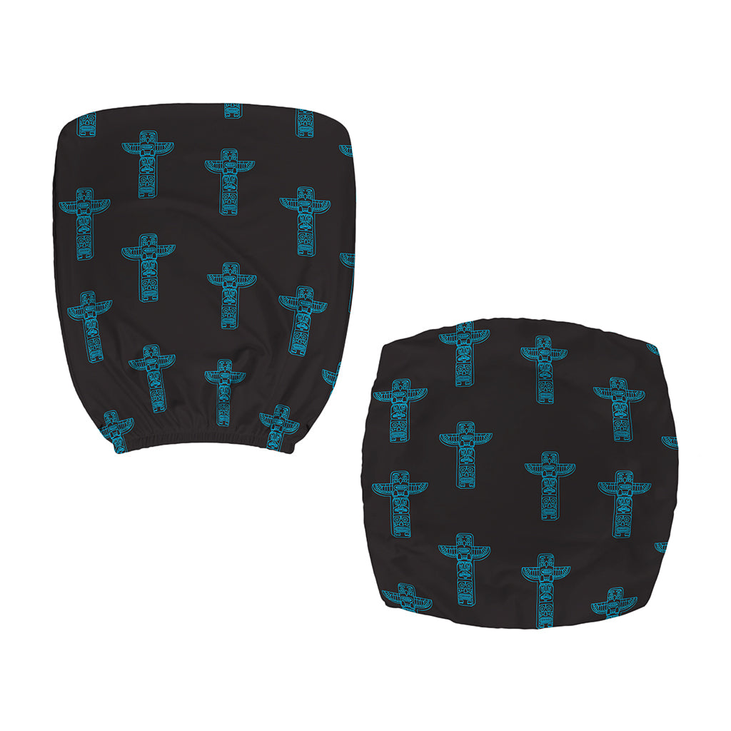 Native Totem Pattern Print Office Chair Cover