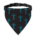 Native Totem Pattern Print Over The Collar Dog Bandana