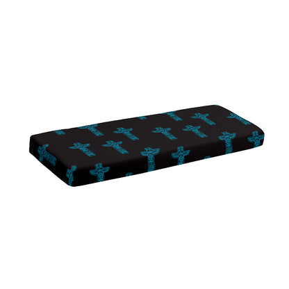 Native Totem Pattern Print Piano Keyboard Cover