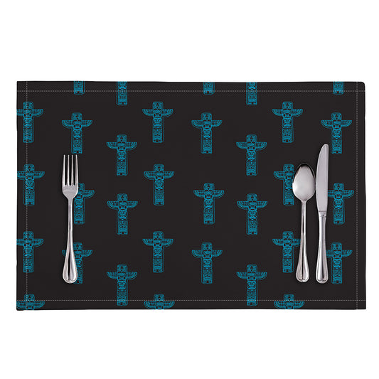 Native Totem Pattern Print Placemat