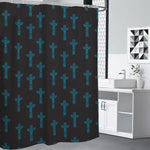 Native Totem Pattern Print Premium Shower Curtain