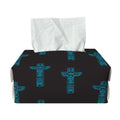 Native Totem Pattern Print Rectangle Tissue Box Cover