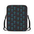 Native Totem Pattern Print Rectangular Crossbody Bag