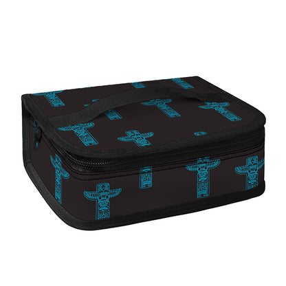 Native Totem Pattern Print Small Lunch Bag