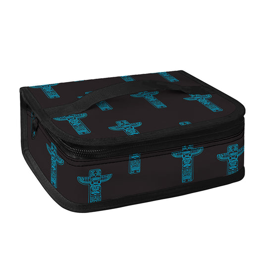 Native Totem Pattern Print Small Lunch Bag