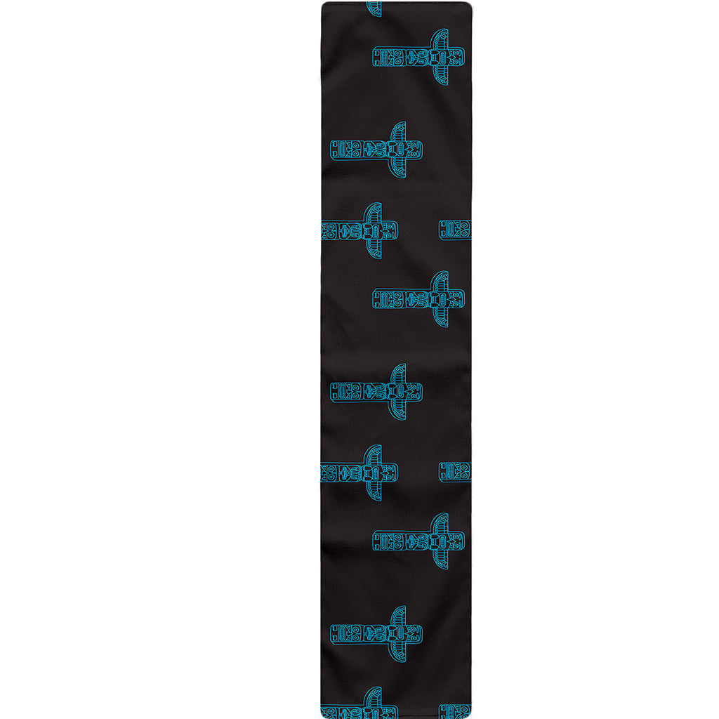 Native Totem Pattern Print Table Runner