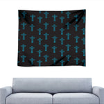 Native Totem Pattern Print Tapestry