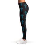 Native Totem Pattern Print Women's Leggings