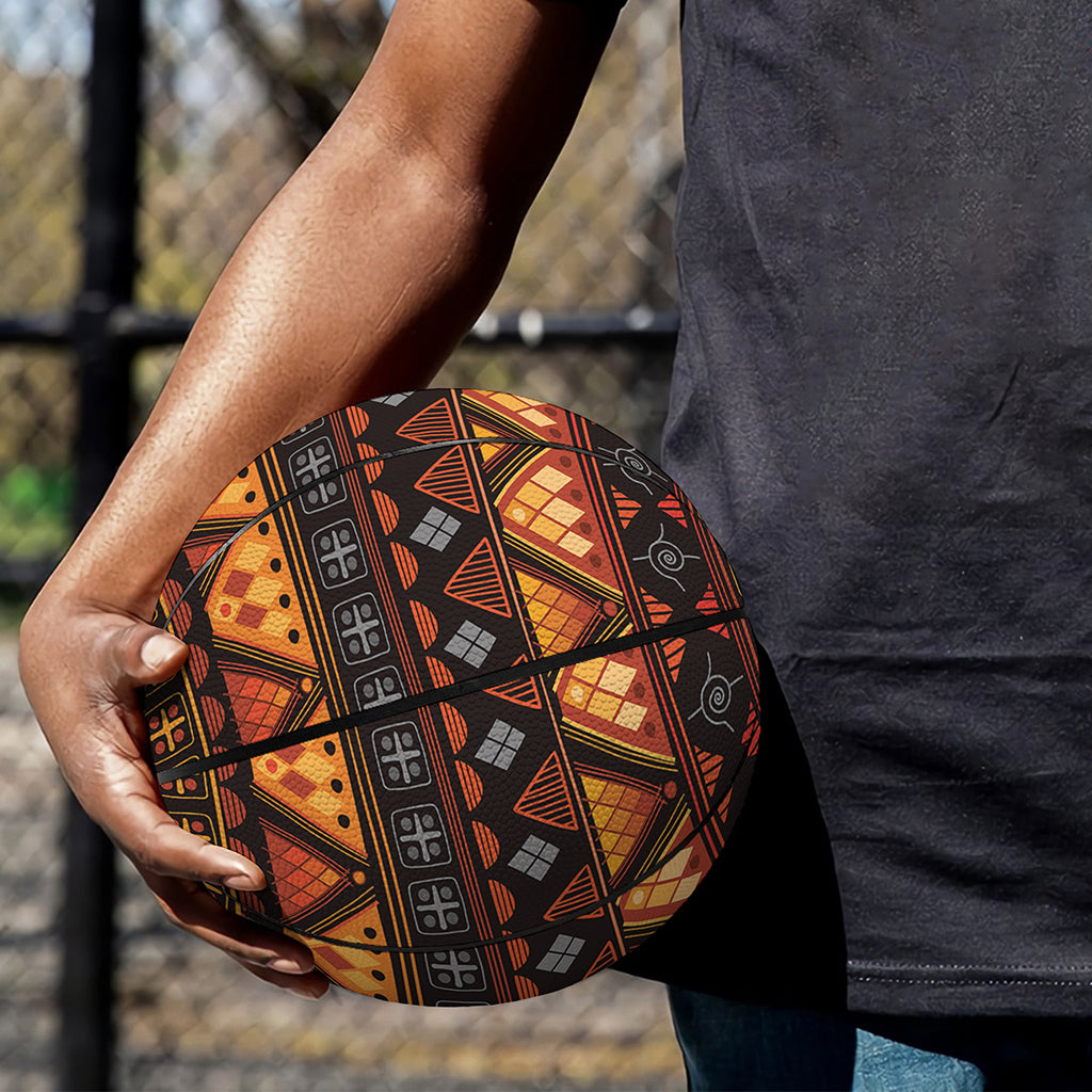 Native Tribal African Pattern Print Basketball