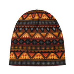 Native Tribal African Pattern Print Beanie