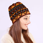 Native Tribal African Pattern Print Beanie
