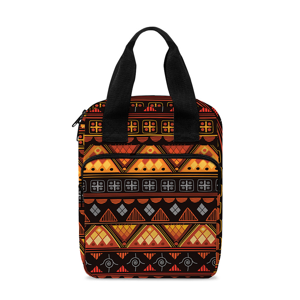 Native Tribal African Pattern Print Bible Tote Bag