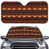 Native Tribal African Pattern Print Car Windshield Sun Shade