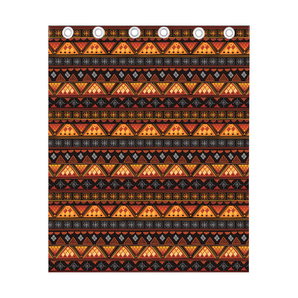 Native Tribal African Pattern Print Curtain