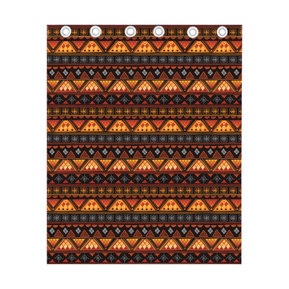 Native Tribal African Pattern Print Curtain