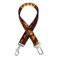 Native Tribal African Pattern Print Dog Seat Belt