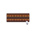 Native Tribal African Pattern Print Extended Mouse Pad