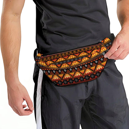 Native Tribal African Pattern Print Fanny Pack