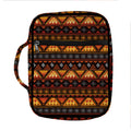 Native Tribal African Pattern Print Front Pocket Bible Bag