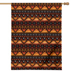 Native Tribal African Pattern Print House Flag