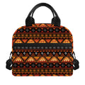 Native Tribal African Pattern Print Insulated Lunch Bag