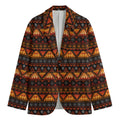 Native Tribal African Pattern Print Men's Blazer
