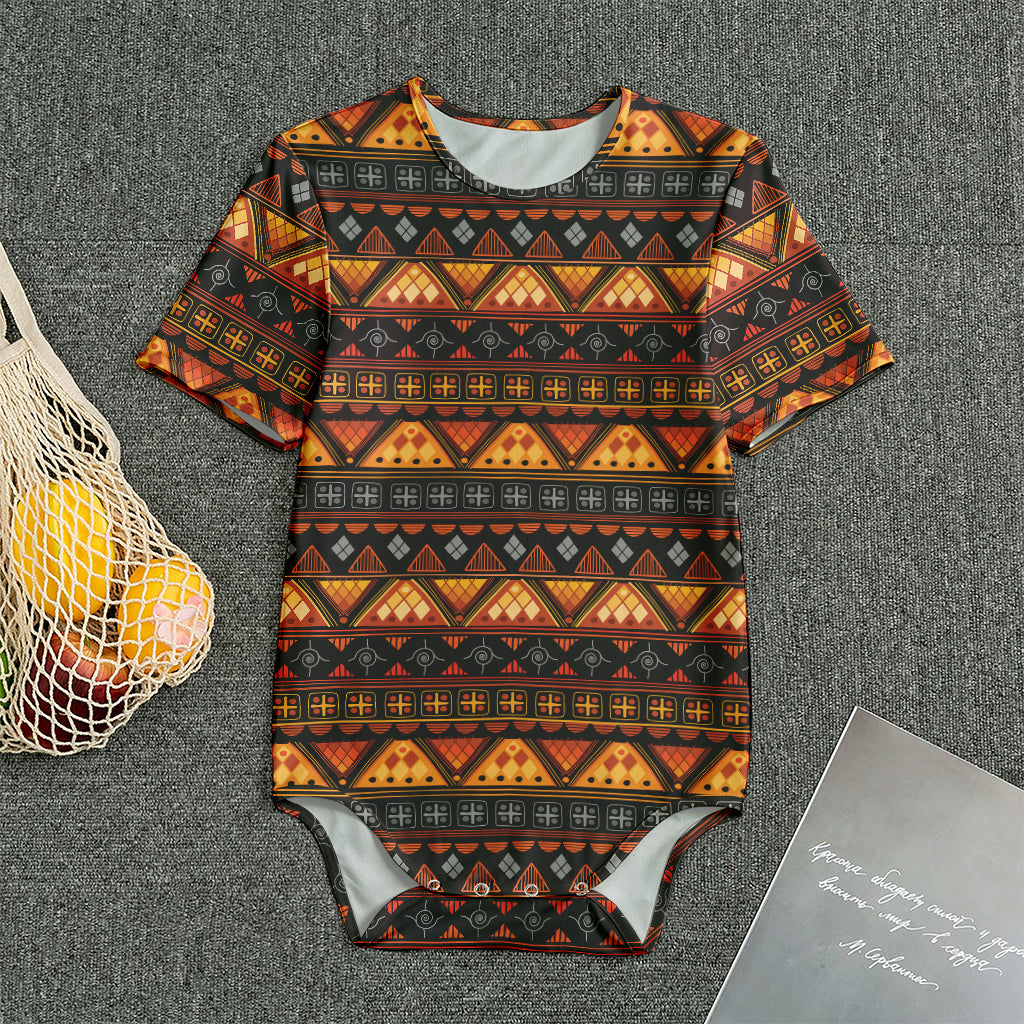 Native Tribal African Pattern Print Men's Bodysuit