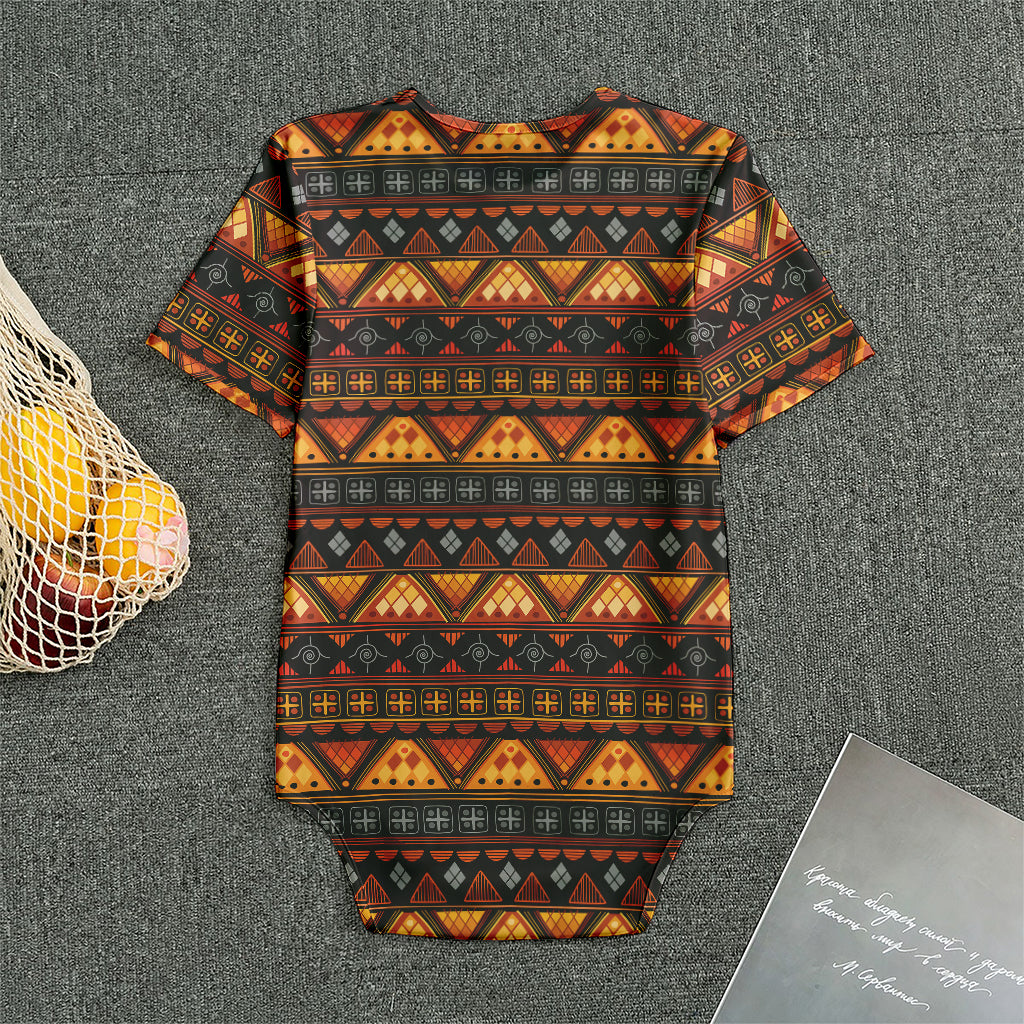 Native Tribal African Pattern Print Men's Bodysuit
