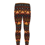 Native Tribal African Pattern Print Men's leggings