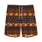 Native Tribal African Pattern Print Men's Sports Shorts