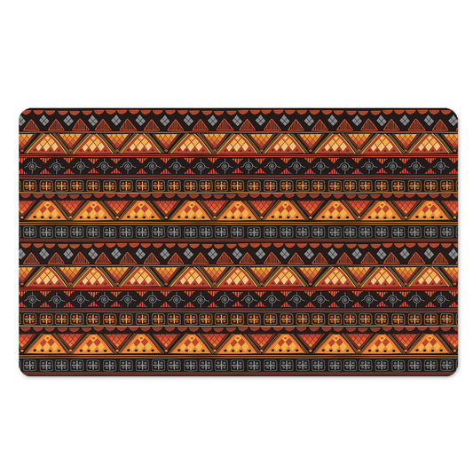 Native Tribal African Pattern Print Polyester Doormat