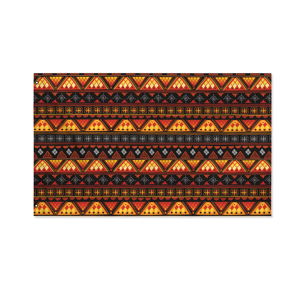 Native Tribal African Pattern Print Polyester Flag