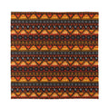 Native Tribal African Pattern Print Silk Bandana