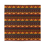 Native Tribal African Pattern Print Silk Bandana